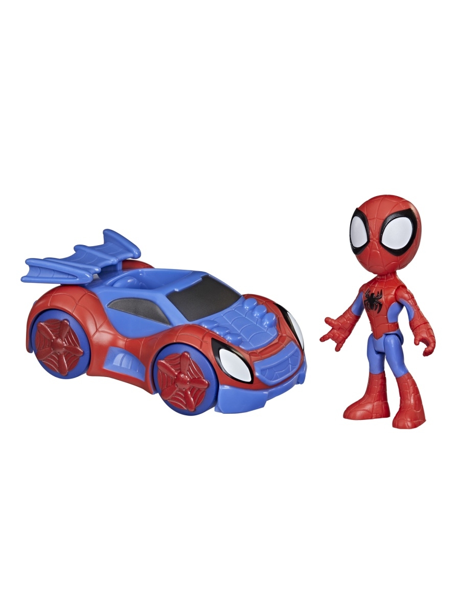 Игровой набор Spider-Man Спайди и транспорт 9см F19405X0 – купить в Москве,  цены в интернет-магазинах на Мегамаркет