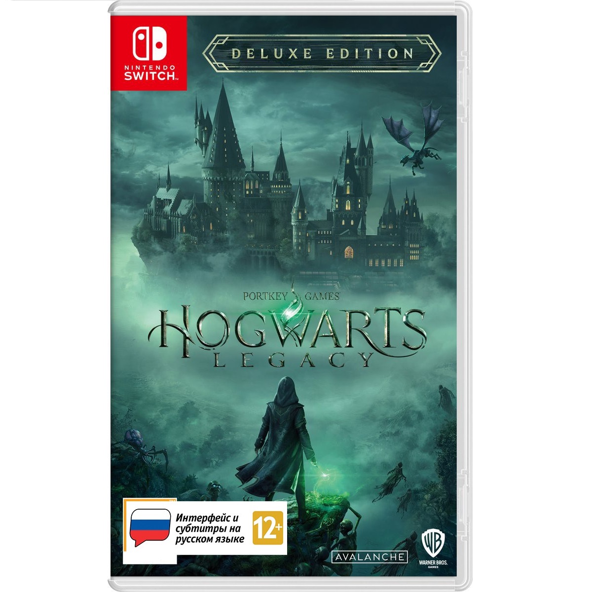 Игра Hogwarts Legacy Deluxe Edition (Nintendo Switch, русские субтитры),  купить в Москве, цены в интернет-магазинах на Мегамаркет