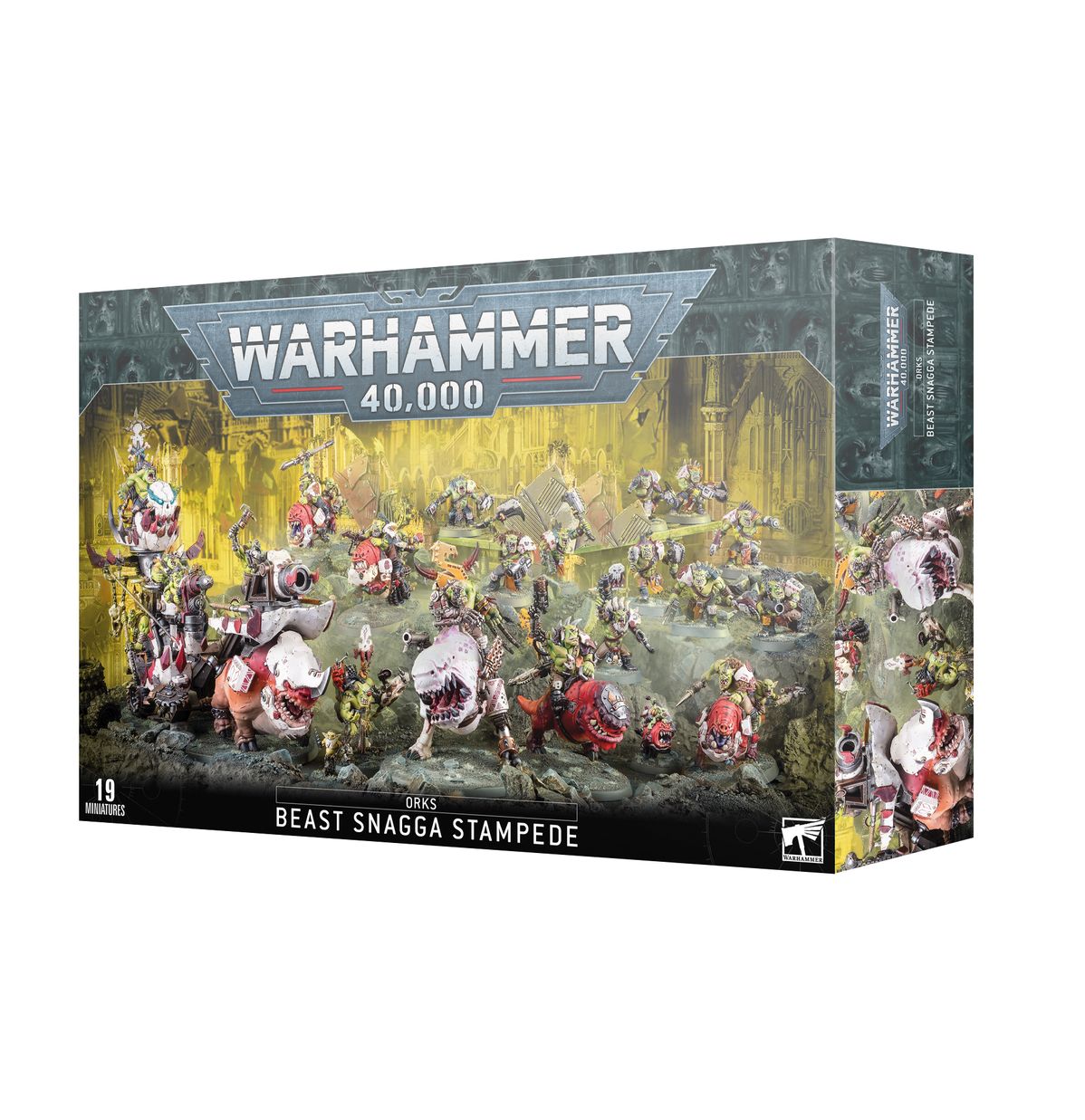 Миниатюры для игры Games Workshop Warhammer 40000: Orks - Beast Snagga  Stampede 50-64 - купить в Умные игры, цена на Мегамаркет