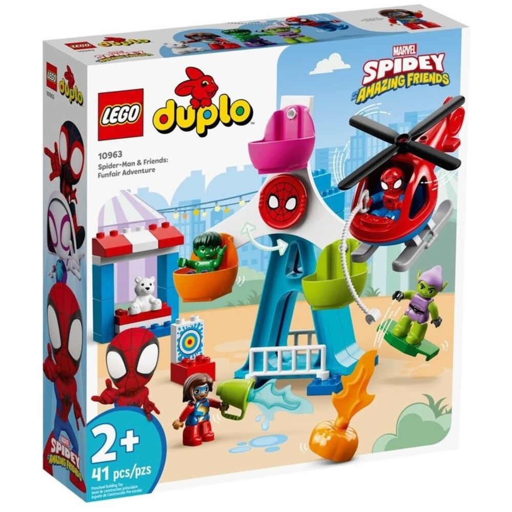 Отзывы о конструктор LEGO DUPLO Disney Человек-паук и его друзья, 41  деталь, 10963 - отзывы покупателей на Мегамаркет | конструкторы LEGO 10963  - 600008971452