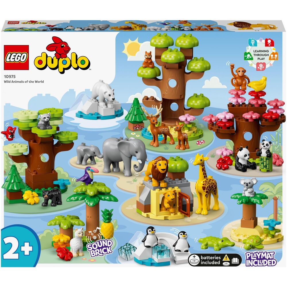 Отзывы о конструктор LEGO DUPLO Дикие животные мира 10975 - отзывы  покупателей на Мегамаркет | конструкторы LEGO 10975 - 600008971450