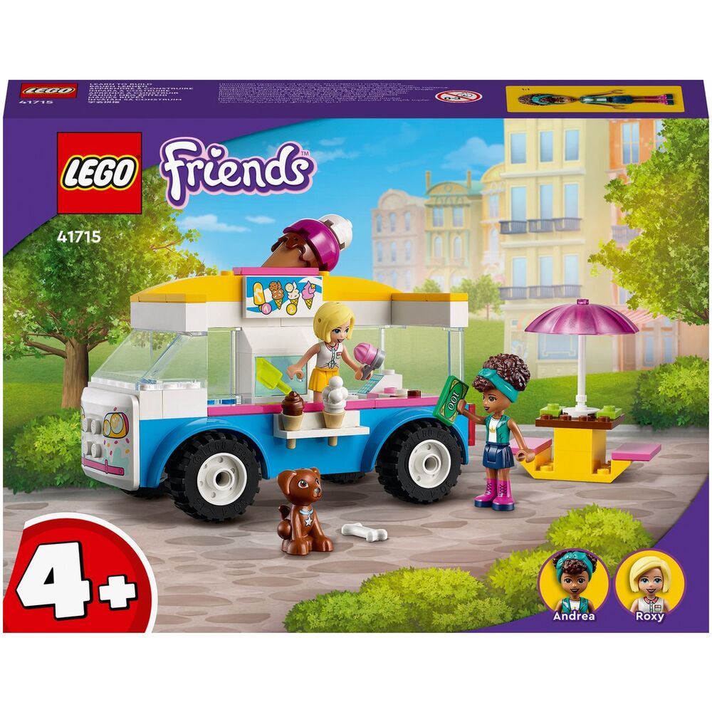 Отзывы о конструктор LEGO Friends Фургон с мороженым, 84 деталей, 41715 -  отзывы покупателей на Мегамаркет | конструкторы LEGO 41715 - 600008971434