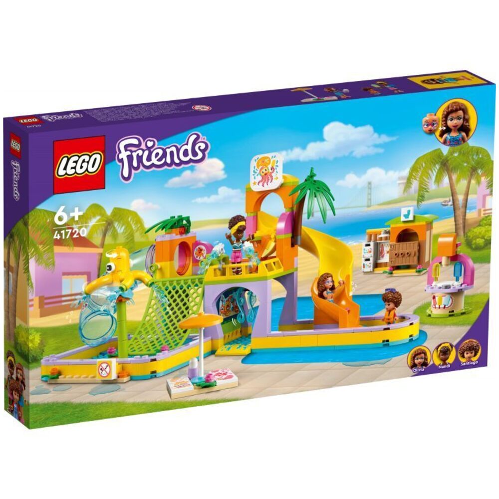 Отзывы о конструктор LEGO Friends Аквапарк, 372 детали, 41720 - отзывы  покупателей на Мегамаркет | конструкторы LEGO 41720 - 600008971413