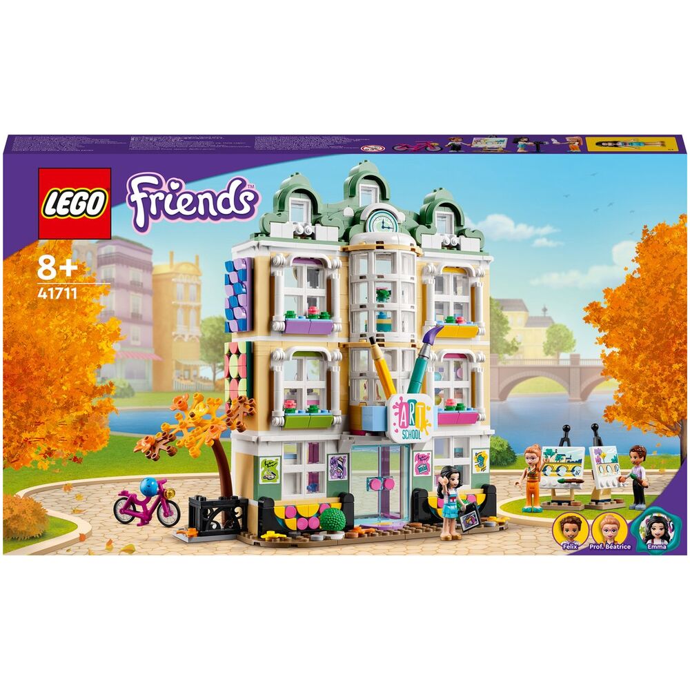 Отзывы о конструктор LEGO Friends Художественная школа Эммы 41711 - отзывы  покупателей на Мегамаркет | конструкторы LEGO 41711 - 600008971411