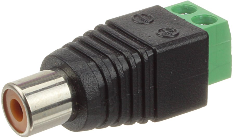 Разъем RCA(G) ЗАЖИМ клеммной колодкой 14-0414, купить в Москве, цены в ...