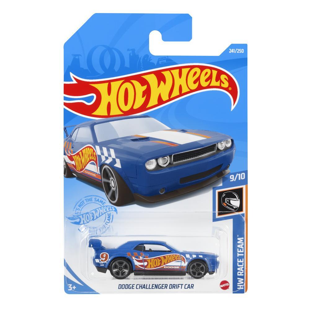 Машинка Hot Wheels коллекционная DODGE CHALLENGER DRIFT CAR синий GRY22 –  купить в Москве, цены в интернет-магазинах на Мегамаркет