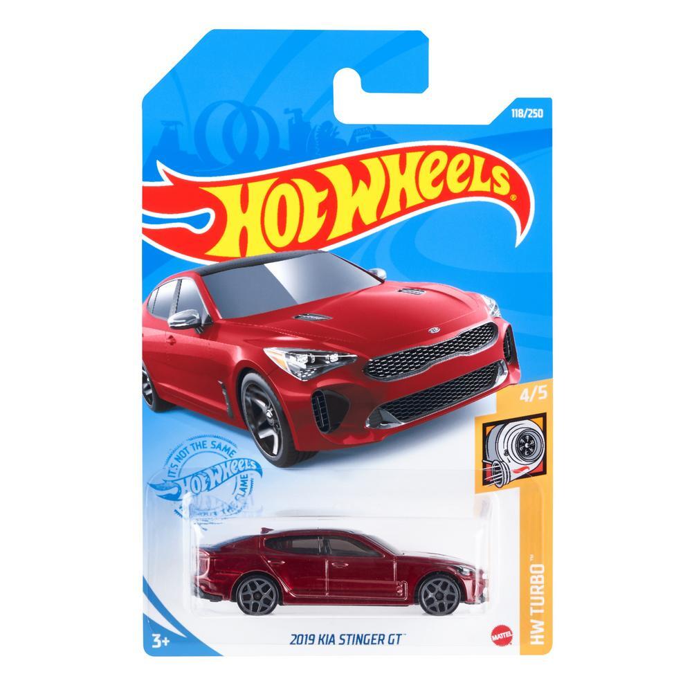 Машинка Hot Wheels коллекционная 2019 KIA STINGER GT бордовый GRY58 –  купить в Москве, цены в интернет-магазинах на Мегамаркет