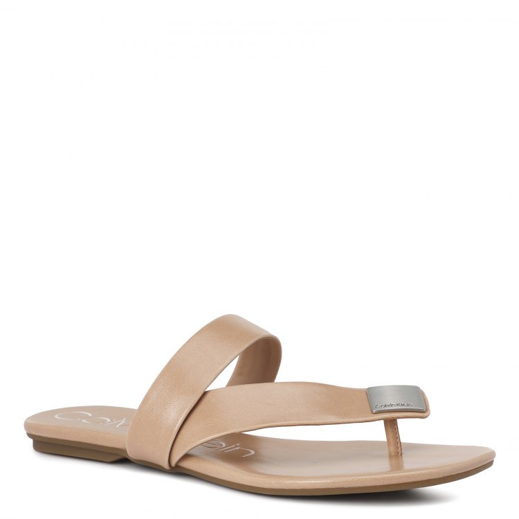 Calvin klein deals saurin flat sandals