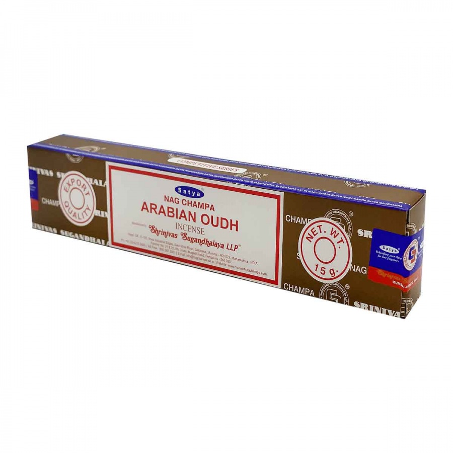 Благовоние Арабский Уд (Arabian Oudh incense sticks) Satya 15г купить в  интернет-магазине, цены на Мегамаркет