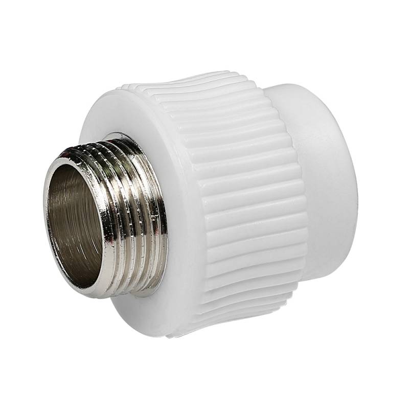 Ppr муфта наружная резьба. Муфта PPR комбин. НР 32 Х 1/2". Муфта PPR комбин. НР 20*1/2. PPR муфта комб. НР d32-1 контур. Муфта ПП 20 3/4 НР.