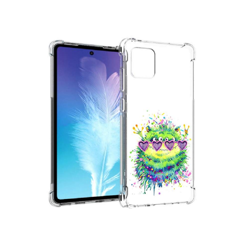 Чехол MyPads Tocco для Samsung Galaxy Note 10 Lite Пушистый персонаж  (PT142413.491.142), купить в Москве, цены в интернет-магазинах на Мегамаркет