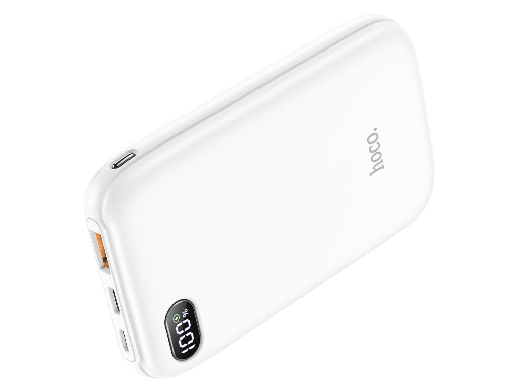 Внешний аккумулятор Hoco Power Bank Q2 Galaxfully PD20W + QC3.0 10000mAh  White 127850 – купить в Москве, цены в интернет-магазинах на Мегамаркет