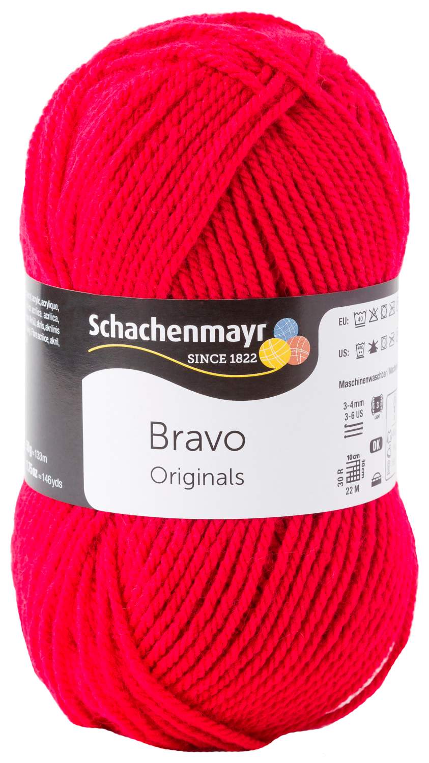 Пряжа для вязания SCHACHENMAYR 9801211 Bravo original (08309, cherry,  вишневый) - купить в Клубок-Моток, цена на Мегамаркет