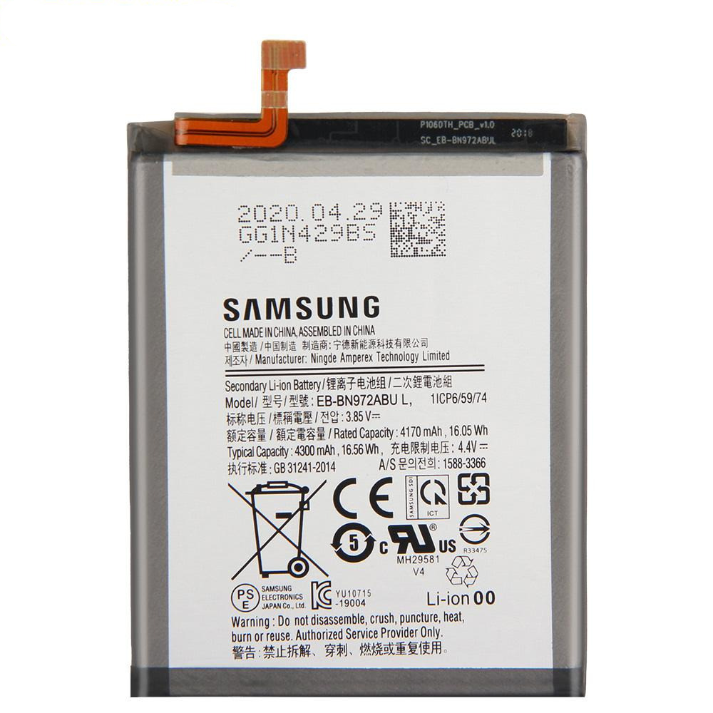 Аккумулятор для Samsung N975F Galaxy Note 10 Plus (EB-BN972ABU) – купить в  Москве, цены в интернет-магазинах на Мегамаркет