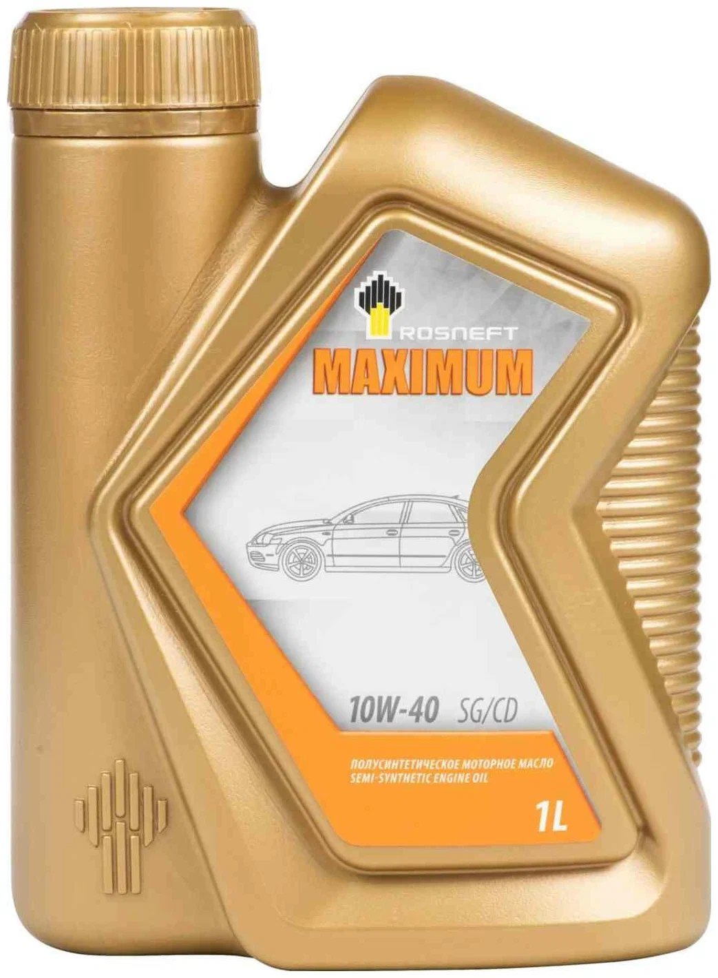 Моторное масло Роснефть Maximum 10W40 1 л - купить в Москве, цены на  Мегамаркет | 100022920553