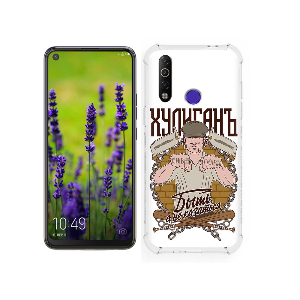 Чехол MyPads Tocco для Tecno Camon 12 Хулиган, купить в Москве, цены в  интернет-магазинах на Мегамаркет