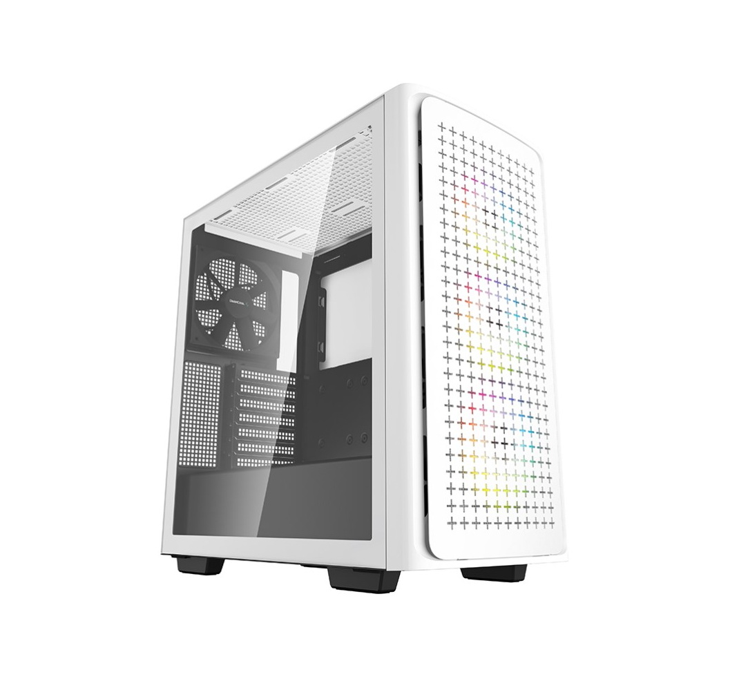 Корпус компьютерный DEEPCOOL CK560 (R-CK560-WHAAE4-G-1) White - отзывы  покупателей на маркетплейсе Мегамаркет | Артикул: 100030560262