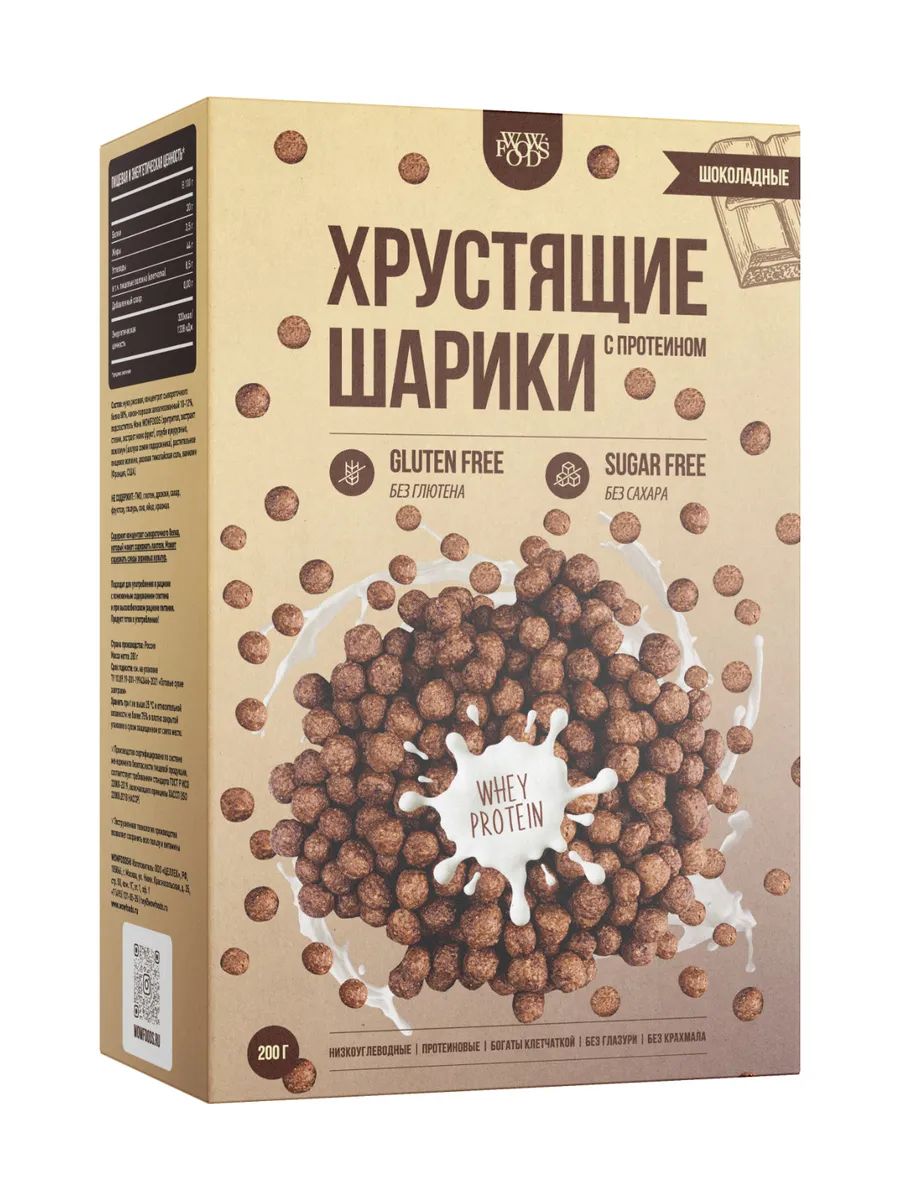 Готовые завтраки, каши, мюсли WOWFOODS - купить в Москве - Мегамаркет