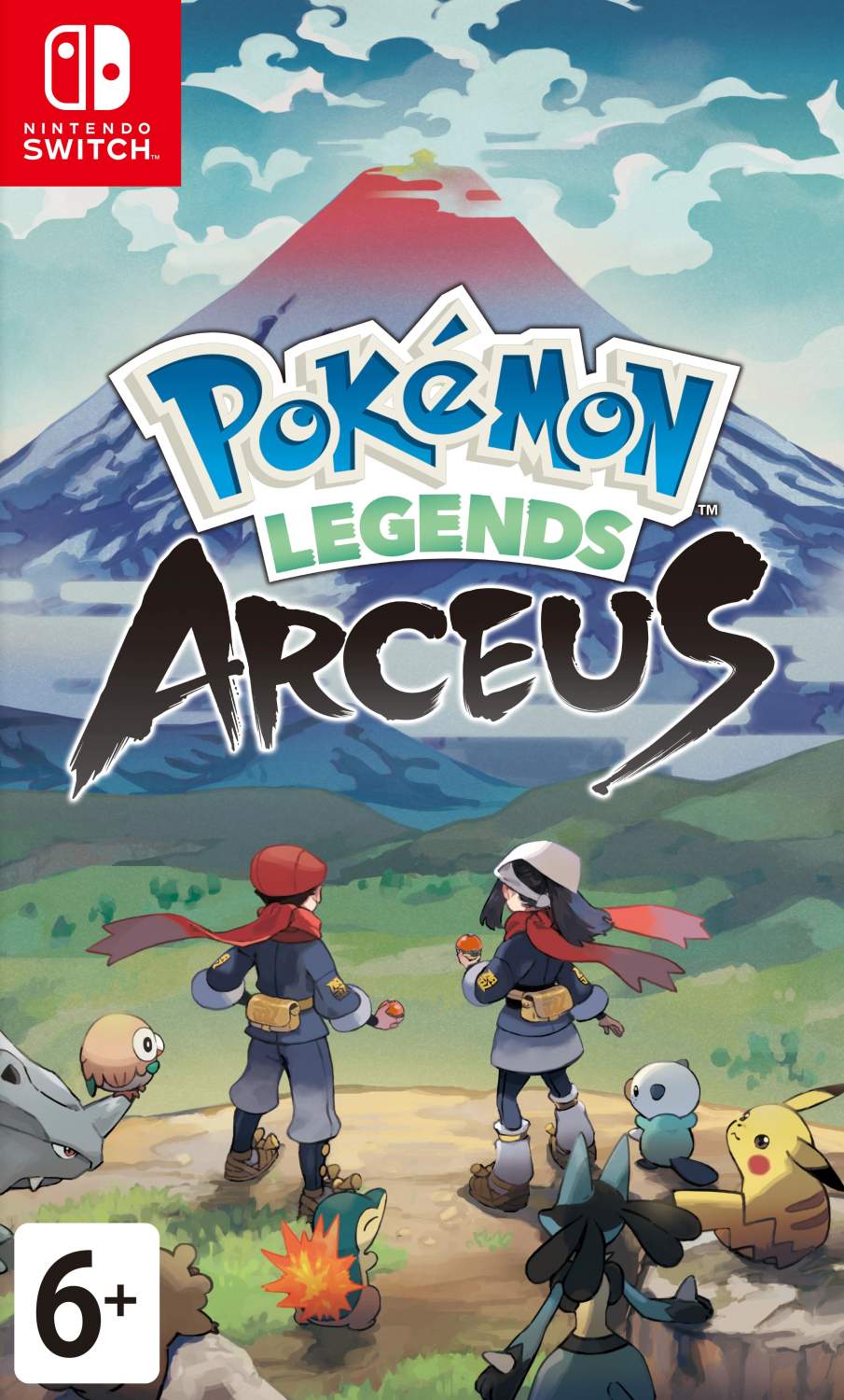 Игра Pokemon Legends: Arceus для Nintendo Switch - купить в Москве, цены на  Мегамаркет | 100030515099