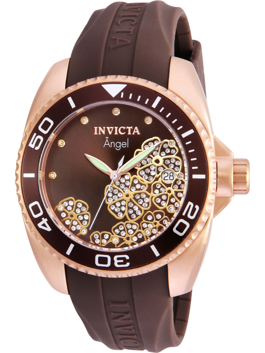 Invicta angel sale watch black