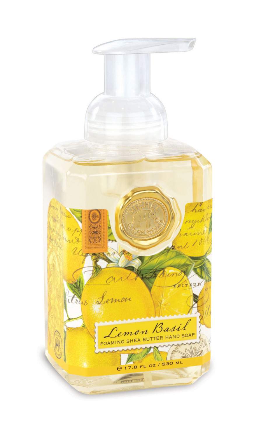 Michel Design Works Lemon Basil Foaming Shea Butter