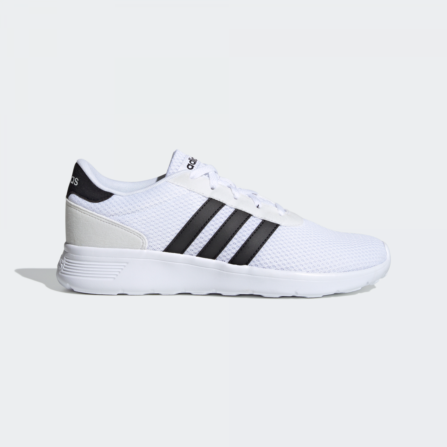 Adidas lite racer sales white mens