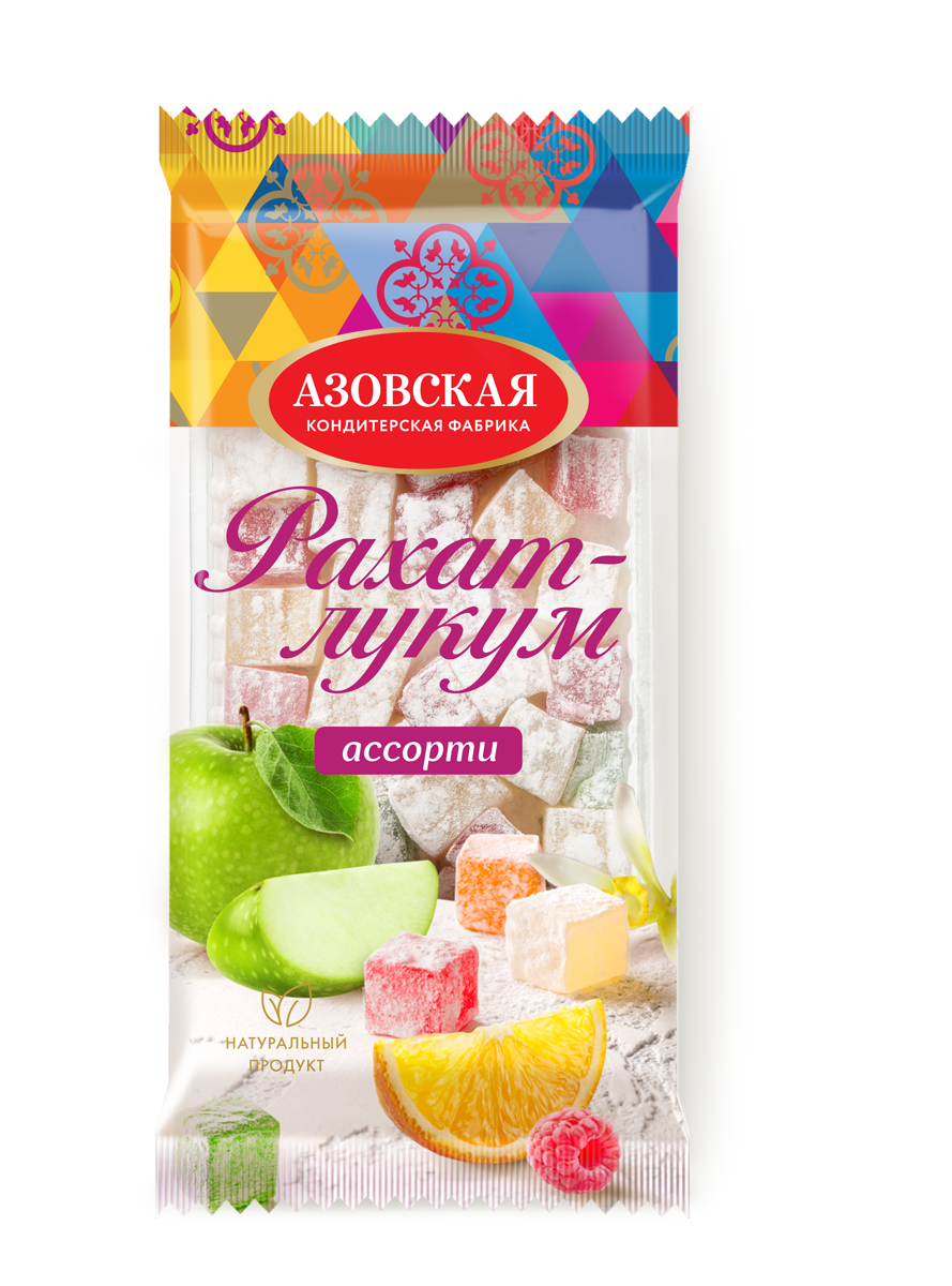 Купить рахат-лукум Азовская КФ Ассорти 200г, цены на Мегамаркет | Артикул:  100025761679