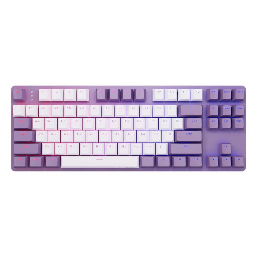 Проводная игровая клавиатура Red Square Keyrox TKL G3ms Violet (RSQ-20032)  - отзывы покупателей на маркетплейсе Мегамаркет | Артикул: 100047017144