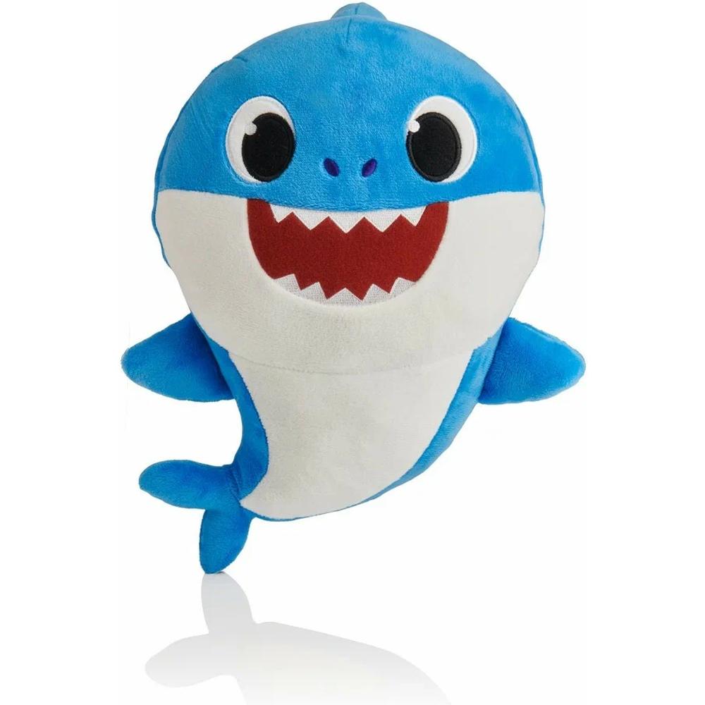 Купить игрушка музыкальная WowWee плюшевая Baby Shark Папа Акуленок 61032,  цены на Мегамаркет