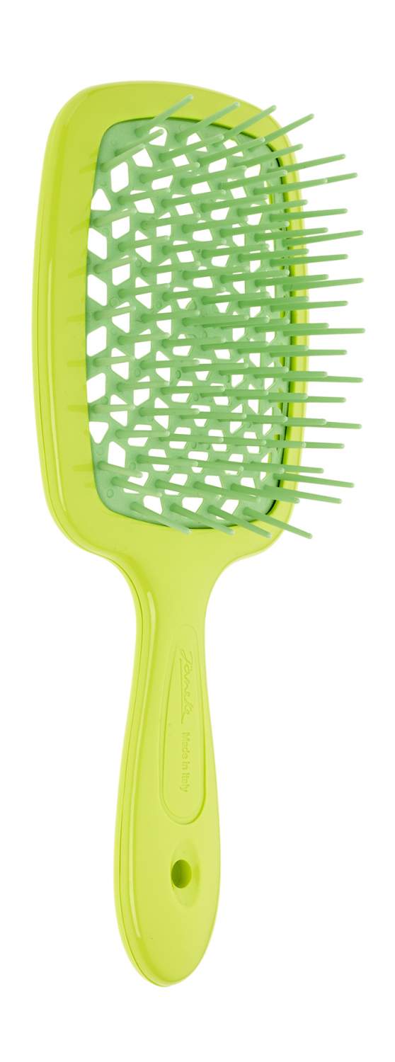 Щетка для волос Janeke Small Superbrush Lime - отзывы покупателей на  Мегамаркет | расчески 86SP234 LIM