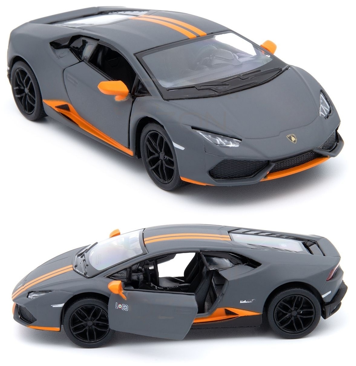 Купить модель машины Kinsmart КТ5401, 1 Lamborghini Huracan LP 610-4 Avio 1: 36 графитовый инерц, цены на Мегамаркет