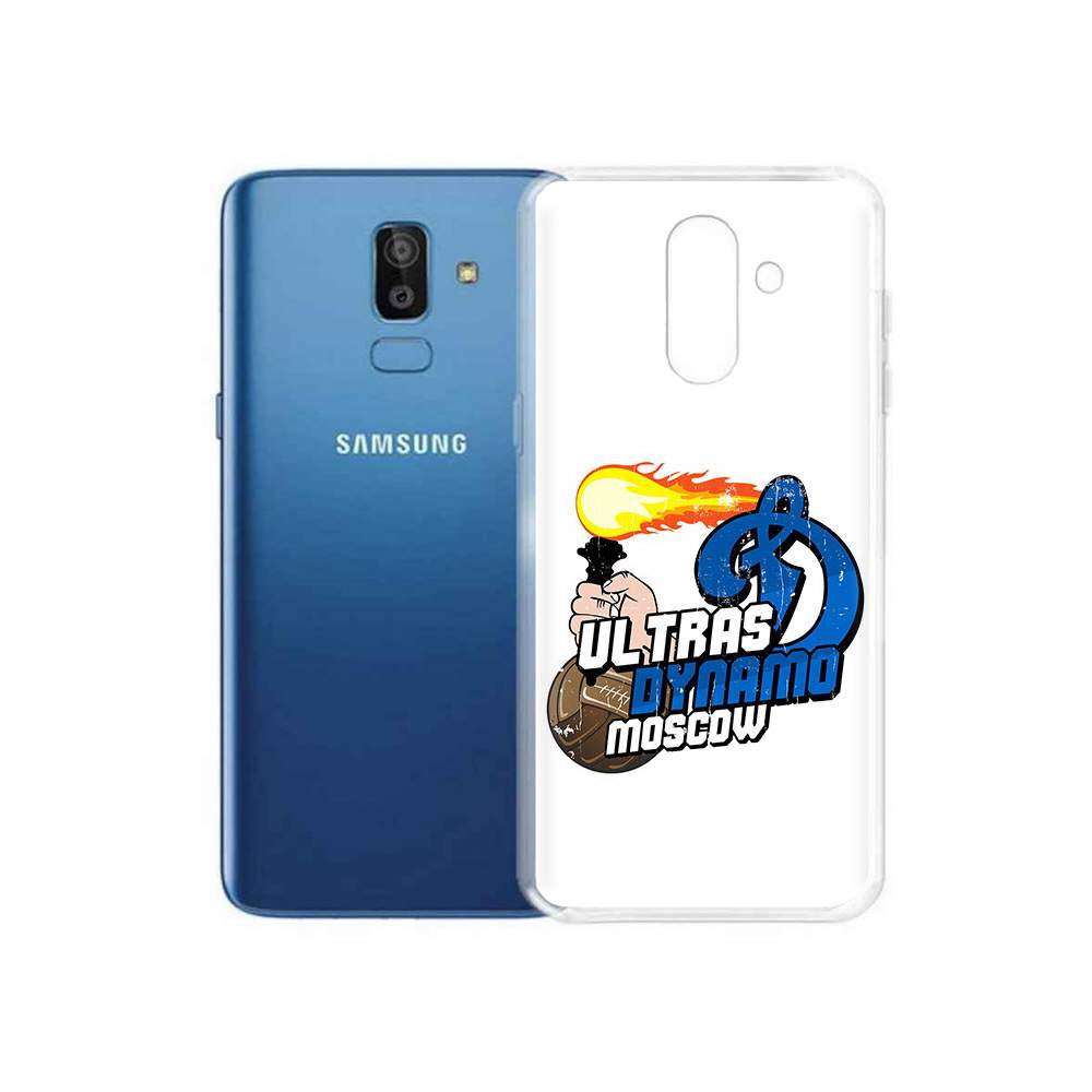 Чехол MyPads Tocco для Samsung Galaxy J8 ФК Динамо (PT226929.592.177),  купить в Москве, цены в интернет-магазинах на Мегамаркет