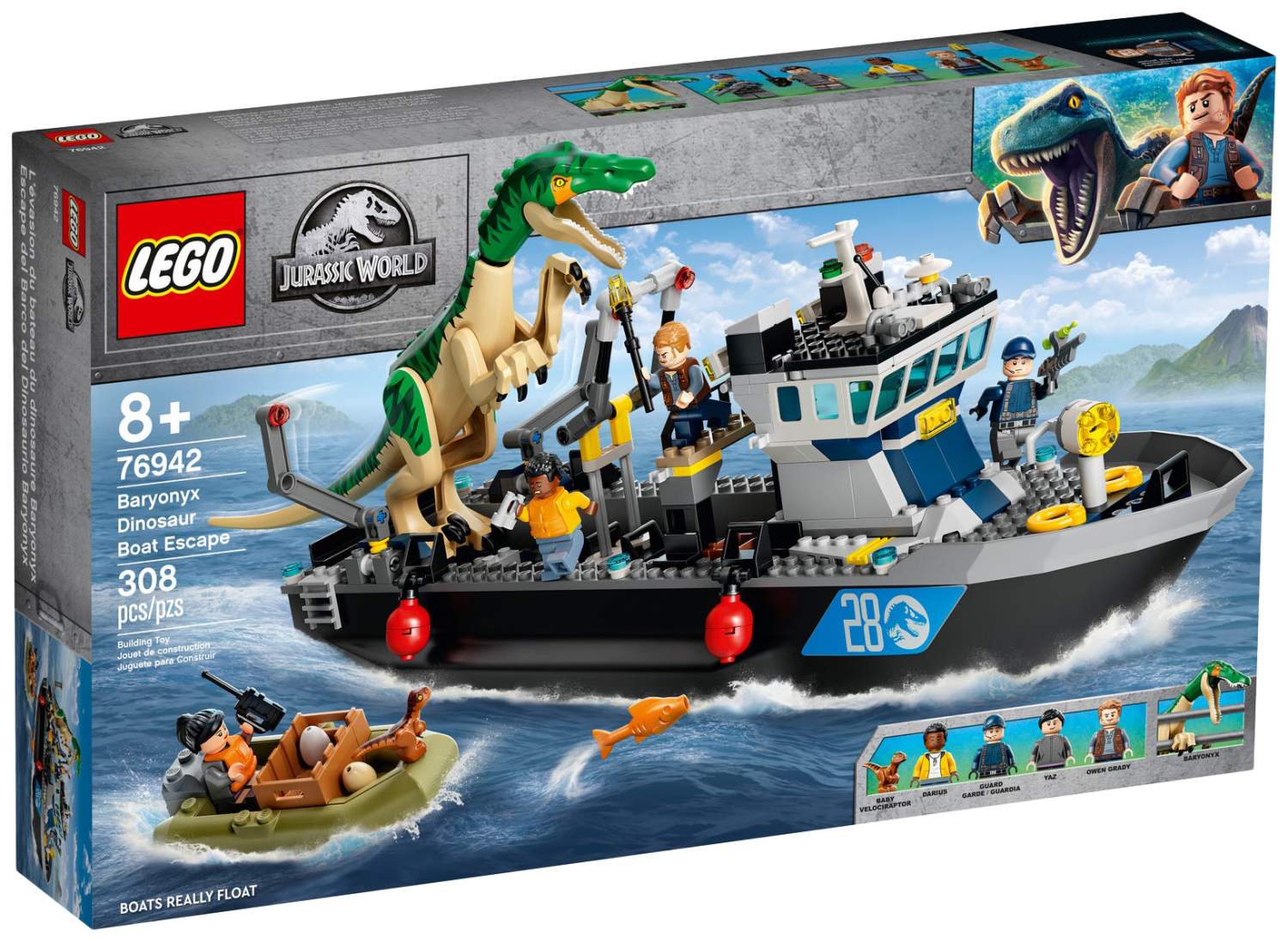 Lego marvel jurassic store world