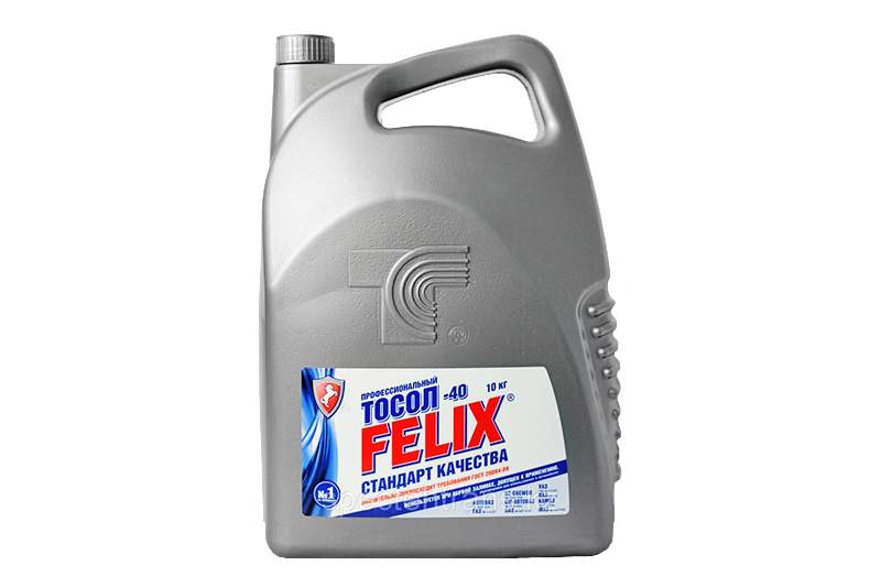 Тосол felix 40. Тосол felix стандарт 10л. тосол felix-40 10 л. felix тосол felix -45 3л. тосол felix 40 в газель.
