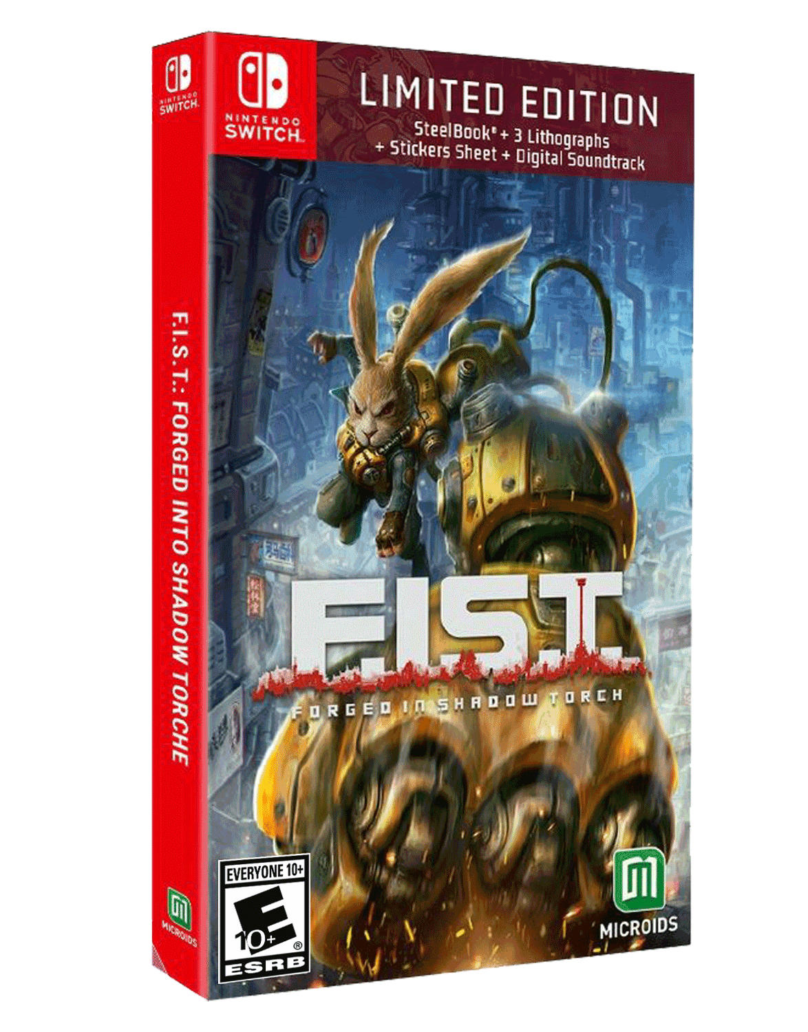 Игра F.I.S.T.: Forged In Shadow Torch Limited Edition (Nintendo Switch,  русские субтитры), купить в Москве, цены в интернет-магазинах на Мегамаркет