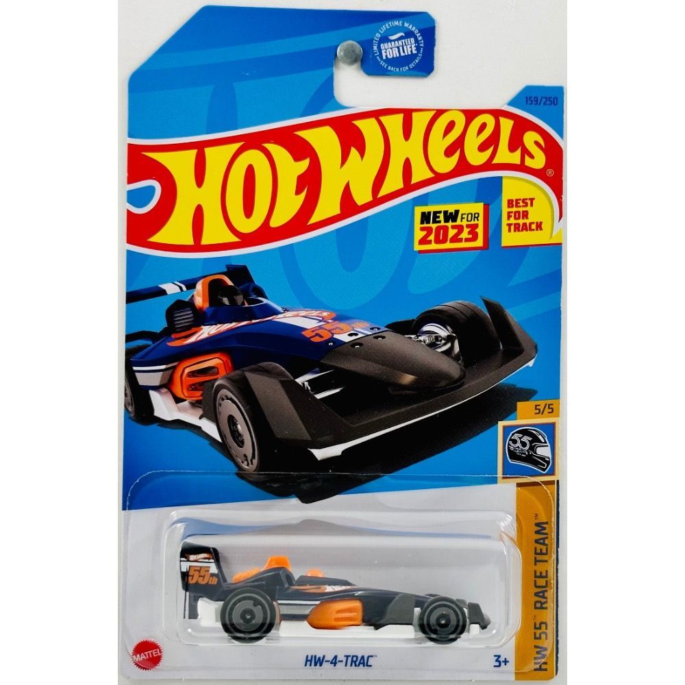 Машинка Hot Wheels легковой транспорт HKG50 металлическая HW-4-TRAC темно  синий - купить в Wizzal, цена на Мегамаркет