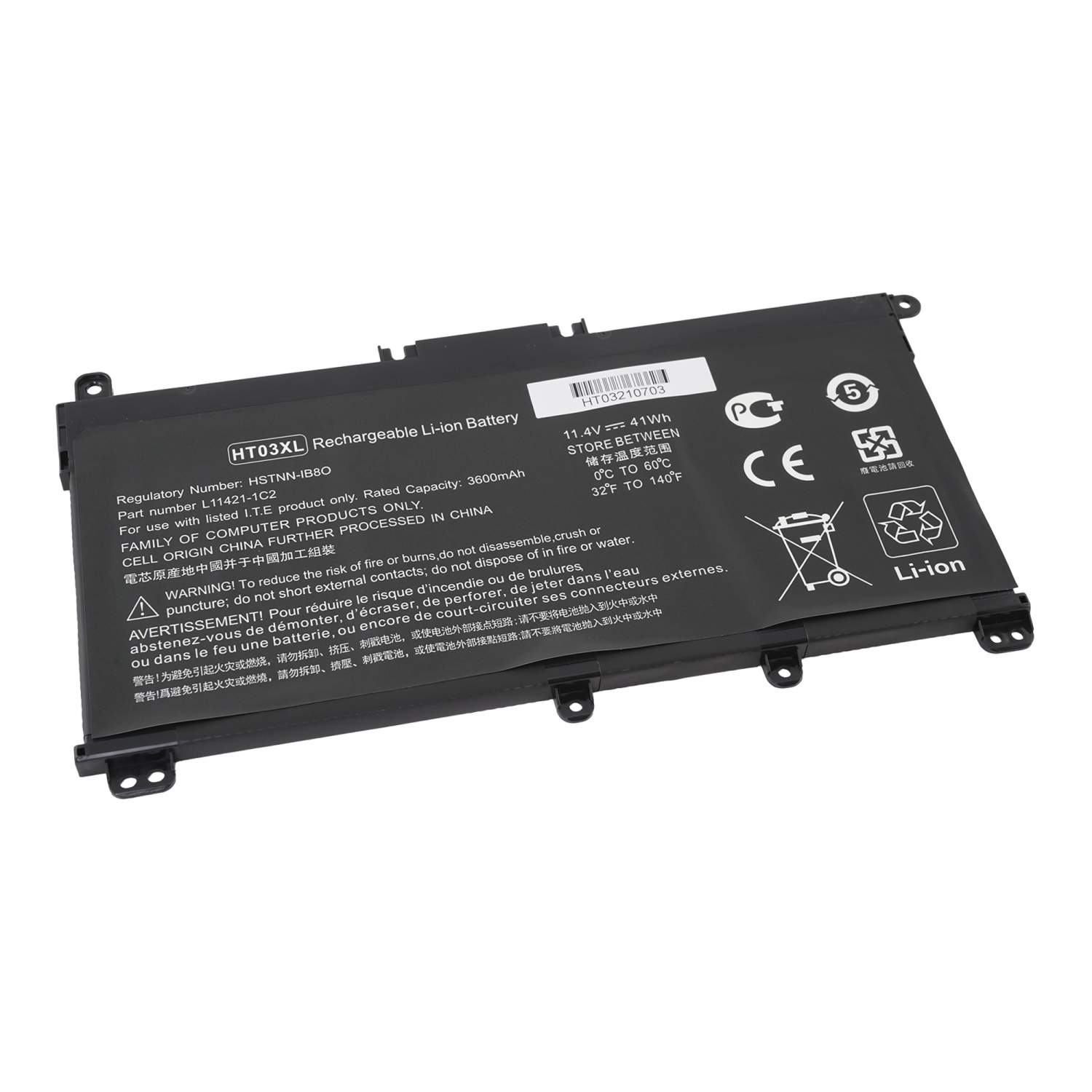Аккумулятор HT03XL для HP 250 G7 и др. 3600mAh, купить в Москве, цены в ...