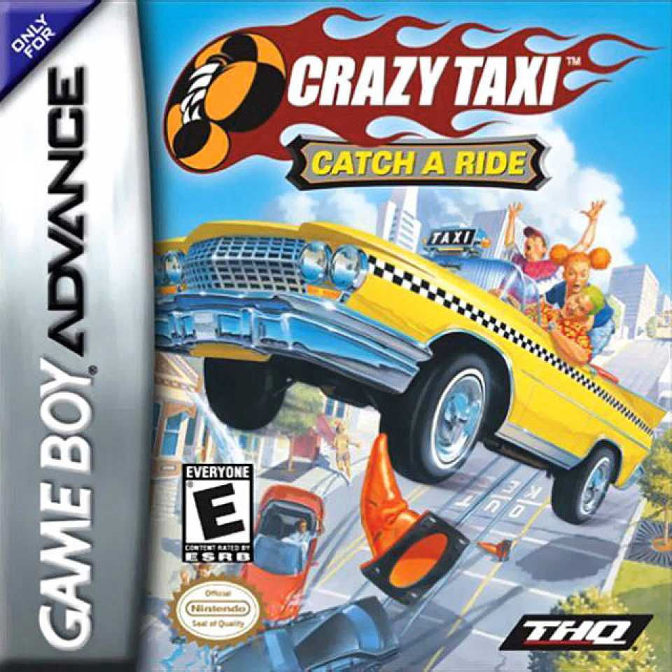 Безумное такси: Лови поездку (Crazy Taxi: Catch a Ride) Русская версия  (GBA), купить в Москве, цены в интернет-магазинах на Мегамаркет