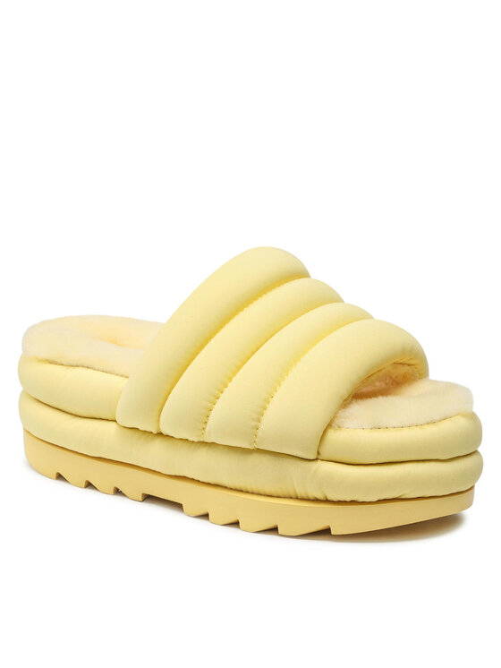 Yellow sale ugg slides