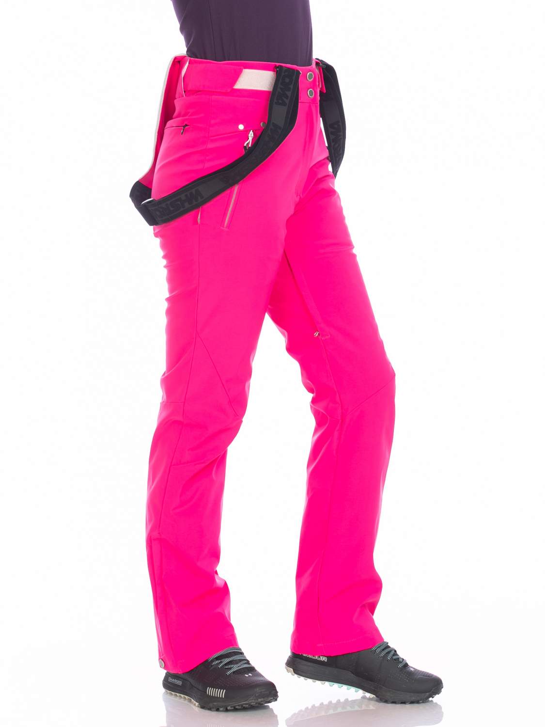 Горнолыжные брюки женские WHSROMA, цвет малиновый, 42 р - купить в Москве,цены на Мегамаркет