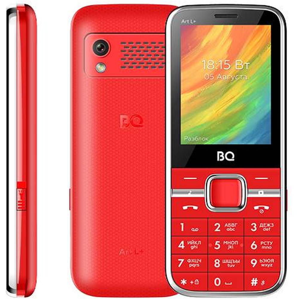 Мобильный телефон BQ Mobile BQ-2448 Art L+ Red, купить в Москве, цены в  интернет-магазинах на Мегамаркет