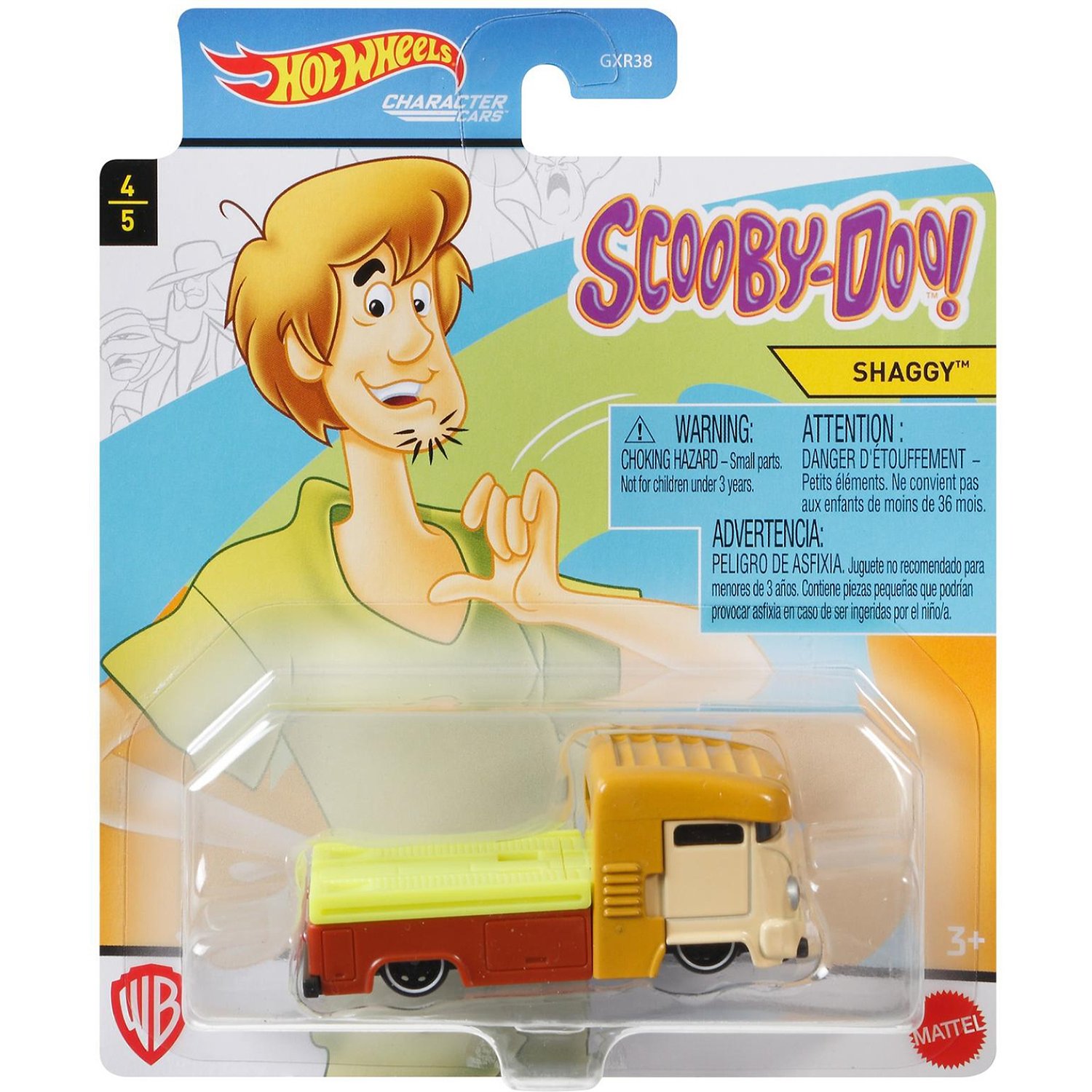 Купить hot Wheels Машинка Герои мультфильмов SHAGGY GXR38/GRM61, цены на  Мегамаркет