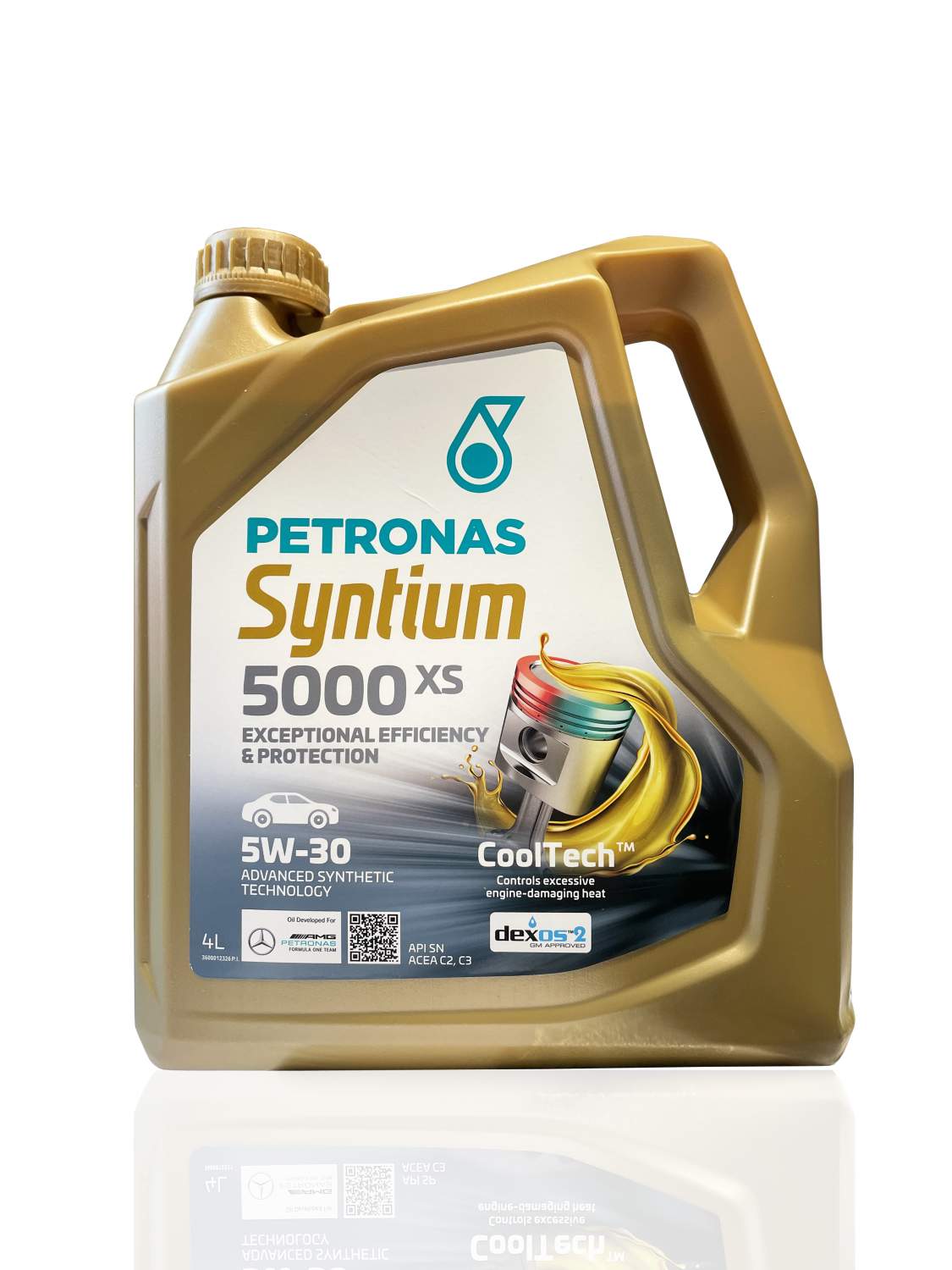 Моторное масло Petronas Syntium 5000 XS 18144019 5W30 4л - характеристики и  описание на Мегамаркет