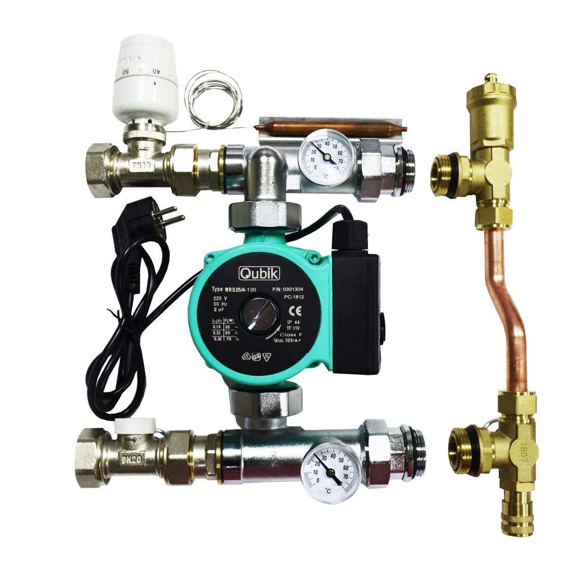 Смесительный узел для теплого пола: схема подмеса своими руками, монтаж группы п