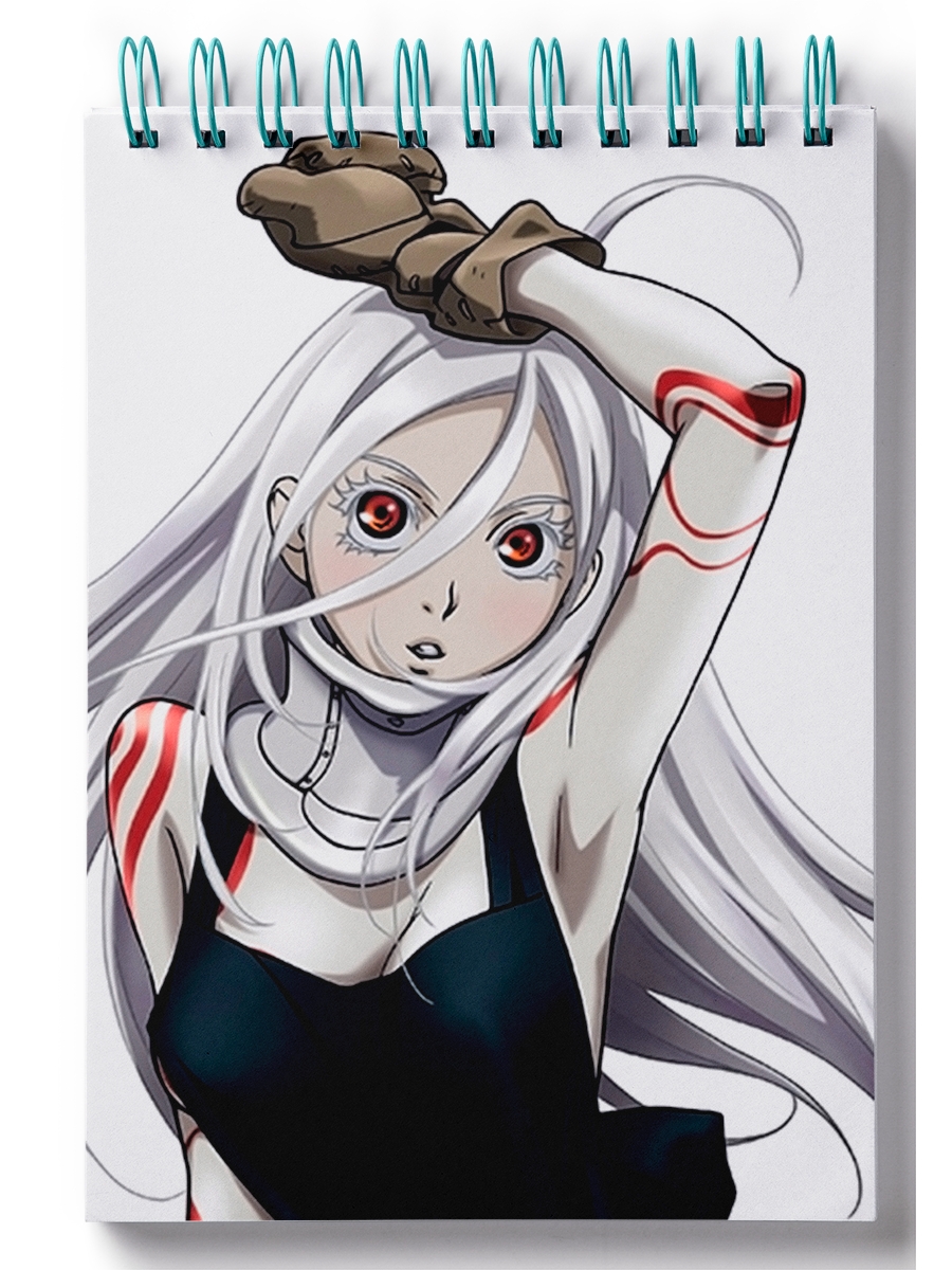 Блокнот DRABS Широ Deadman Wonderland A5 без линовки – купить в Москве,  цены в интернет-магазинах на Мегамаркет