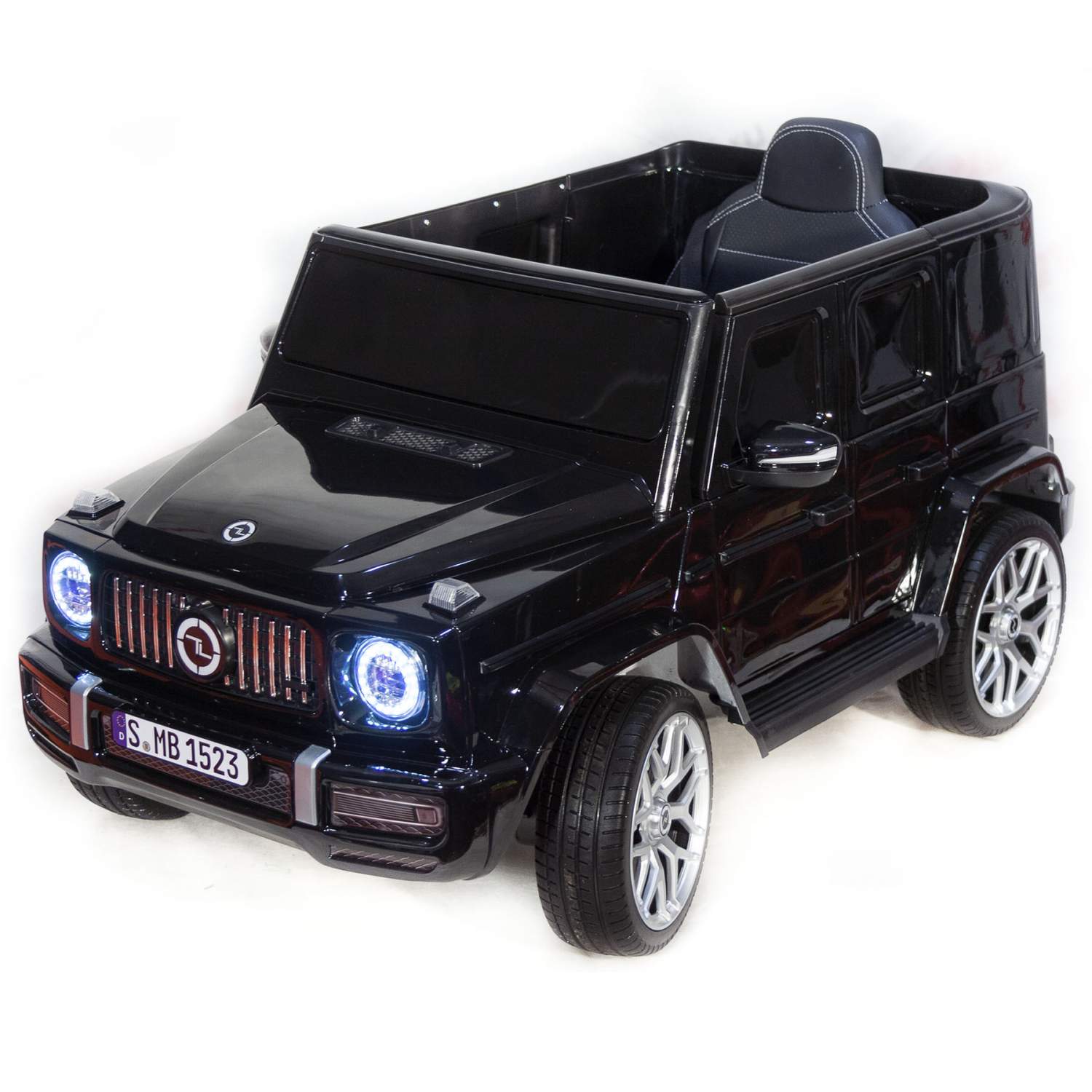 Купить toyLand Электромобиль Джип Mercedes Benz G63 mini YEH1523, черный  V8_черный, цены на Мегамаркет | Артикул: 100027322495