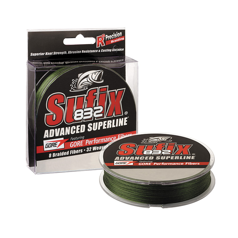 22 SUFIX PERFORMANCE BRAID 1800 м красочная полиэтиленовая линия