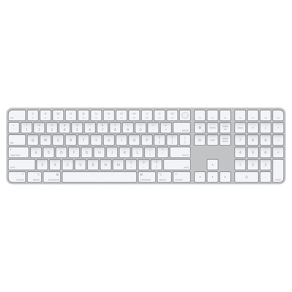 Беспроводная клавиатура Apple Magic Keyboard with Touch ID White