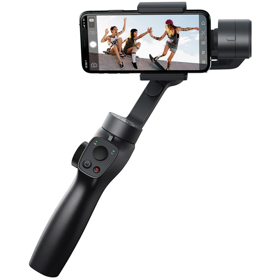 Стабилизатор Baseus Control Smartphone Handheld Gimbal Stabilizer Black –  купить в Москве, цены в интернет-магазинах на Мегамаркет