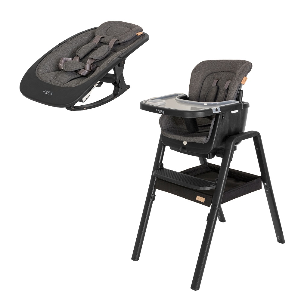 Купить стул Tutti Bambini для кормления High chair NOVA Complete Black
